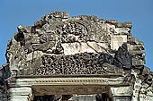 Angkor Wat temple, the fourth enclosure, the west gopura 